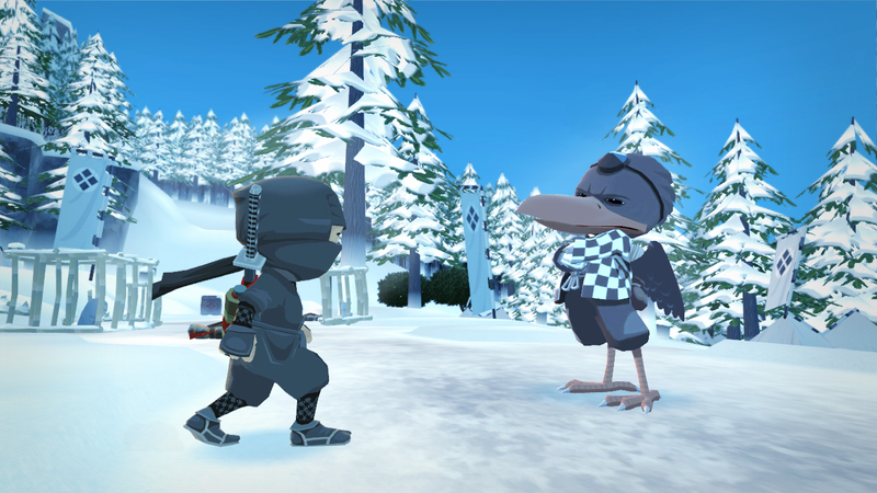 Illustration for article titled Snowbound Mini Ninja Screens